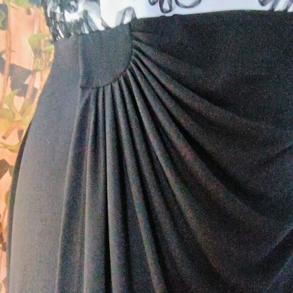EUC: Connected Apparel Sze 14W Black & White Formal Dress - Picture 5 of 9